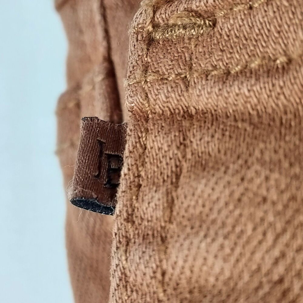 Judy Blue Womens XL Brown Mid Rise Denim Shorts Casual Summer - Picture 6 of 11